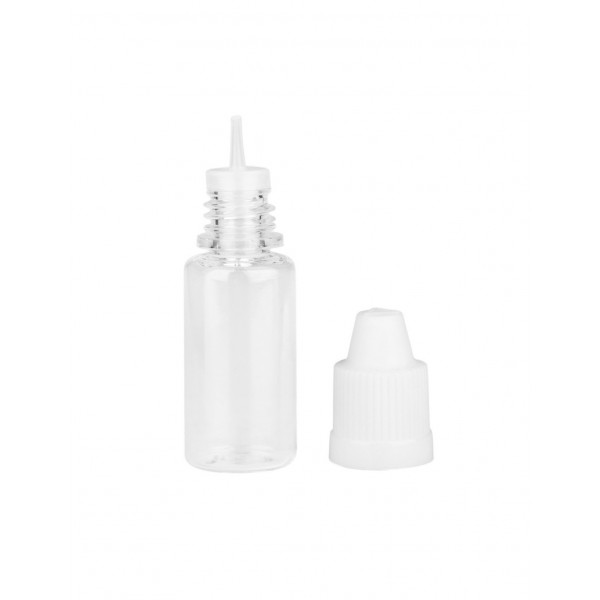 PET Needle Tip Plastic Transparent Dropper Bottle 10ml