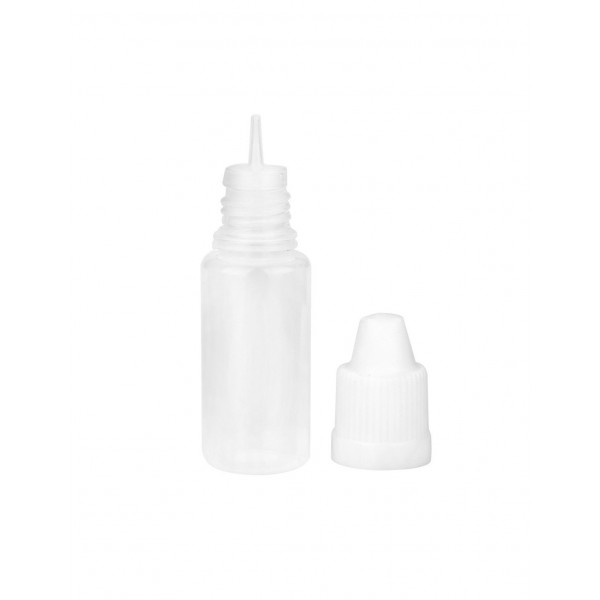 LDPE Needle Tip Plastic Semi-transparent Dropper Bottle 10ml