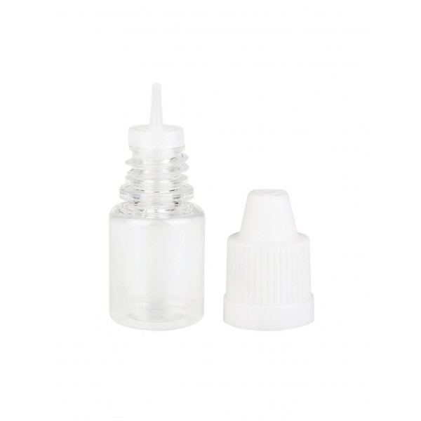 PET Needle Tip Plastic Transparent Dropper Bottle 5ml