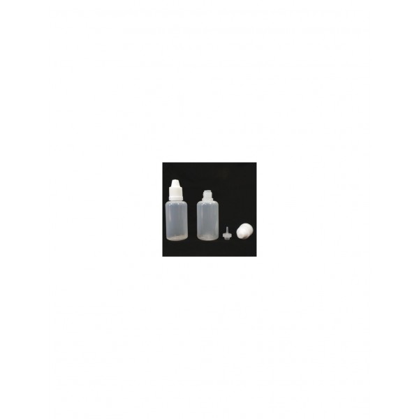 LDPE Needle Tip Plastic Semi-transparent Dropper Bottle 30ml
