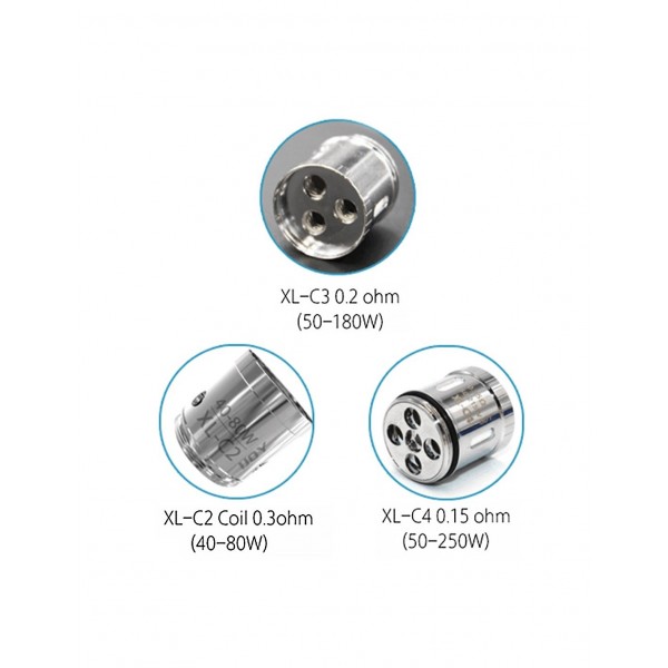 IJOY XL-C Light-up Chip Coil 3pcs