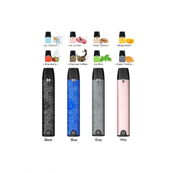 Hcigar Akso Pod Kit 350mAh Pre-filled E-liquid