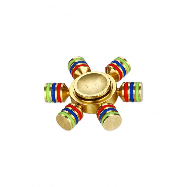 Luminous EDC Hand Spinner with Six Spins