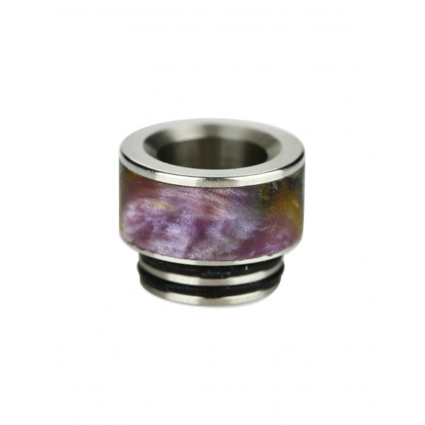 Arctic Dolphin Stabilized Wood Drip Tip 810 A10