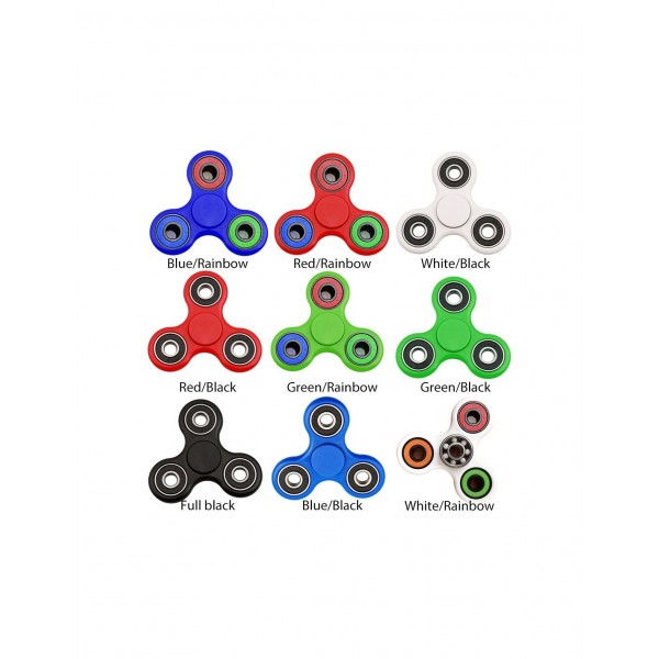 Plastic EDC Triangle Hand Fidget Spinner