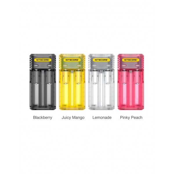 Nitecore Q2 2-slot 2A Quick Charger