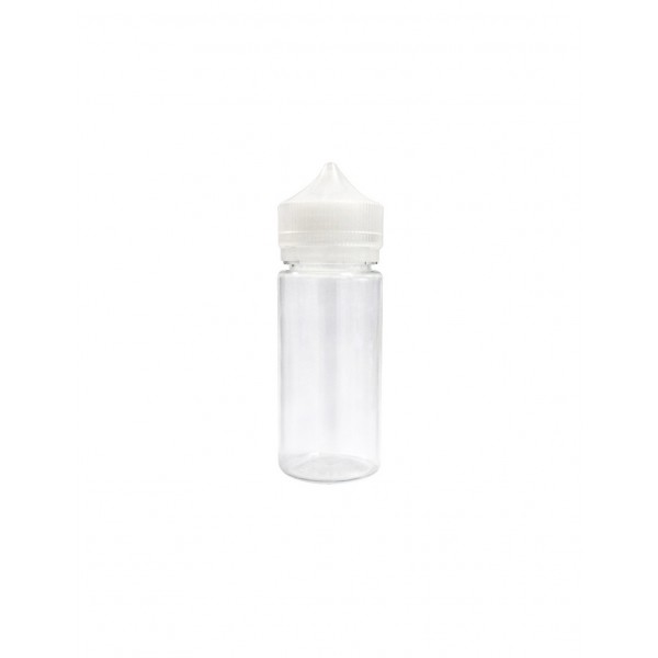 Unassembled PET Transparent Long Bottle 100ml 800pcs