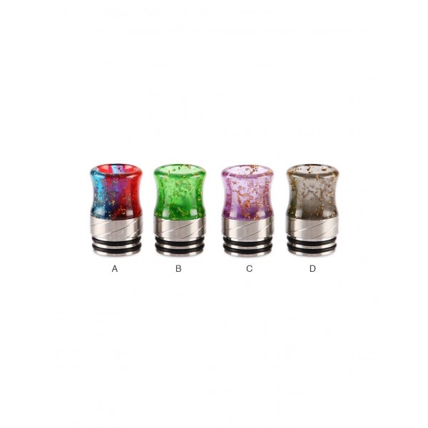 Sequins Resin Curve 810 Drip Tip 0297