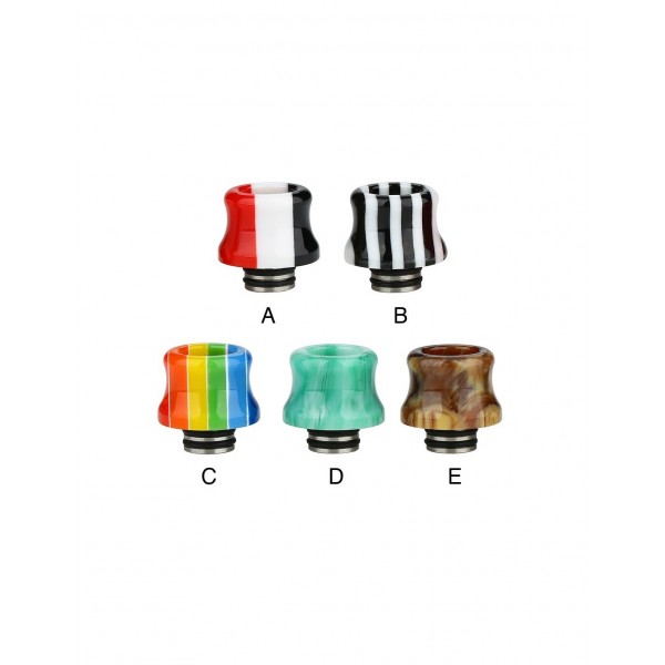 Resin Stainless Steel 510 Drip Tip 0316