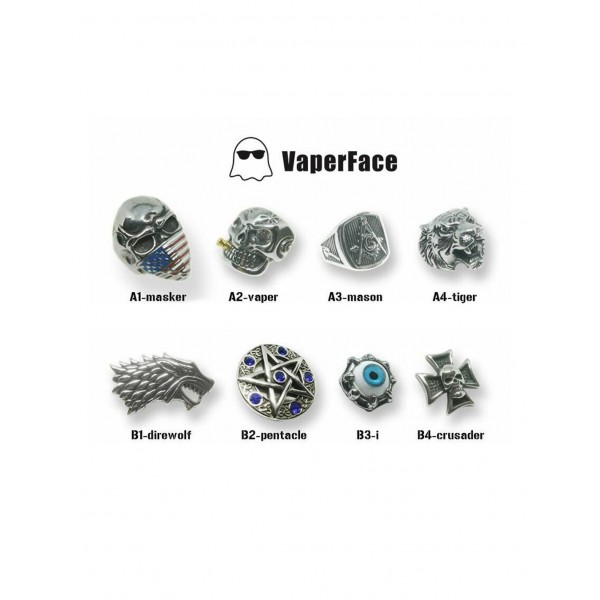 CARRYS VaperFace Titanium Steel Ring for Mod 1pc