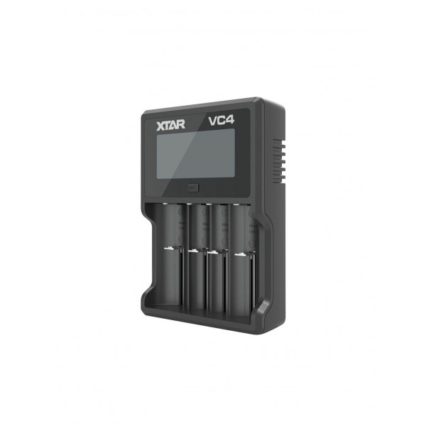 Xtar VC4 4-slot Smart Charger with LCD Screen