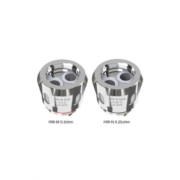 Eleaf HW-M/HW-N Dual Coil Head for iStick Nowos 5pcs