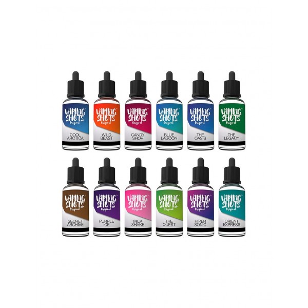 Vaping Shots Premium PG+VG E-liquid E-juice 20ml